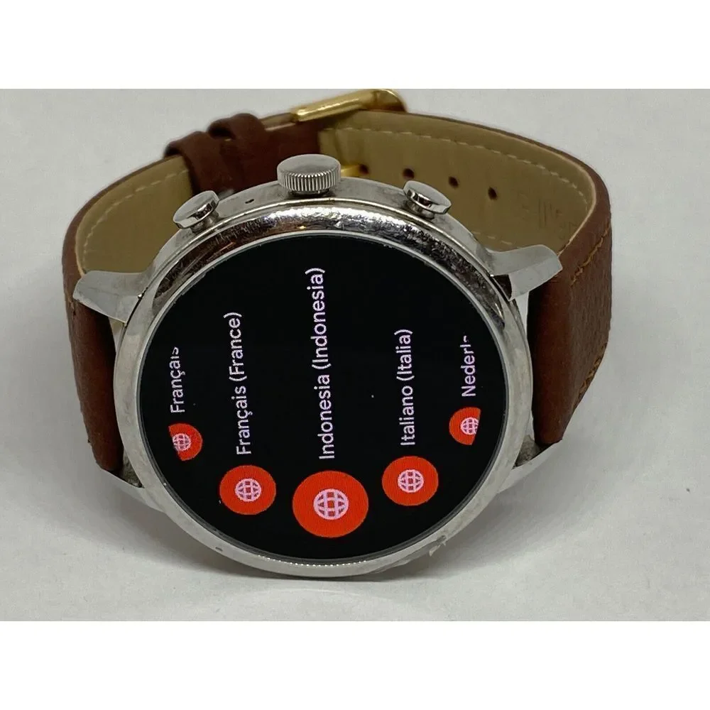 Fossil Gen 4 Authentic Digital Dial Smart Watch Custom Band FTW6014 DC83
